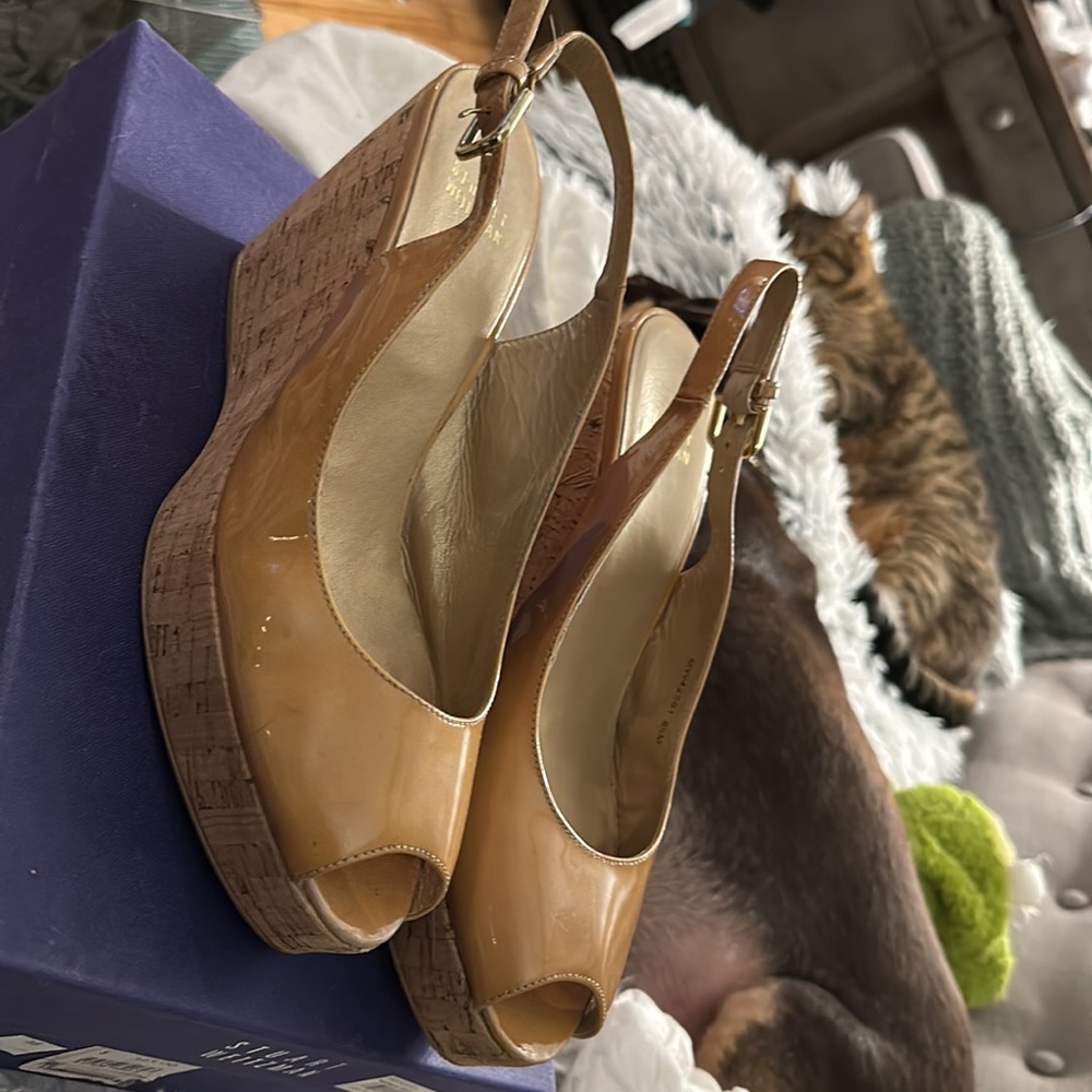 Weitzman platform wedges women